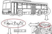 いすゞ エルガ など路線バス3車種でエンスト、再始動不能のおそれ 画像