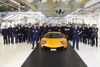 ランボルギーニ ムルシエラゴ、累計生産台数4000台を達成 画像