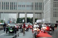 クラシックカーラリーでも燃費競技 画像