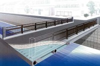 新日鉄の角太橋が100橋を達成---丸太じゃないよ 画像