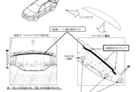 ルノー メガーヌ のエアスポイラが脱落してしまう 画像