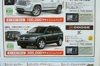 【新車値引き情報】最大値引き65万円、最安値139万円…SUV&RV 画像