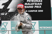 ロズベルグ3位でメルセデス初表彰台…マレーシアGP 画像
