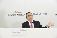［日産 ルノー ダイムラー提携］ゴーン社長、提携打診は「ダイムラーから」 画像
