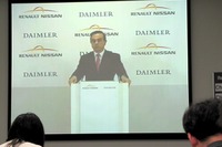 ［日産 ルノー ダイムラー提携］ゴーン社長「成功に自信がある」 画像