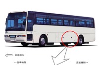 日産ディーゼルの乗合バス、計3車種が走行不能のおそれ 画像