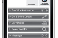 米BMW、ロードサービスでスマートフォンと連携 画像