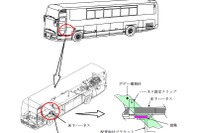 いすゞ ガーラ、灯が消えてエンジンストール 画像