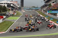 ウェーバー、セパンの雪辱を果たす今季初優勝…スペインGP 画像