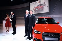 アウディ A1、量産第1号車がラインオフ 画像