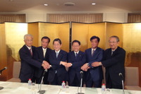 志賀自工会会長「頑張っていると言われるように」 画像
