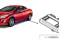 プジョー 308CC など、座席の動きが変かも 画像