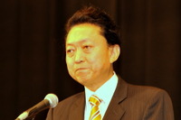 鳩山総理、辞意表明 「クリーンな民主党に」 画像
