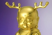 純金製 せんとくん フィギュア、35体限定 画像