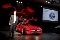 【SLS AMG 日本発表】アルミスペースフレームとFミッドシップ 画像
