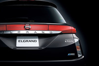 日産 エルグランド 新型…ウィンドウグラフィックを変更 画像