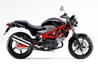 ホンダ VTR にブラックスタイル 画像