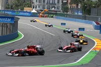 アロンソ激怒「操作されたレースだ」…ヨーロッパGP 画像