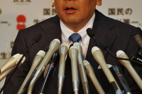 民主党 枝野幹事長「辞めない」 画像