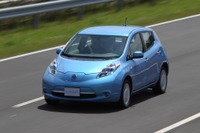 日産 リーフ、試作車認可で公道試験実施へ 画像