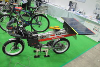 【EVEX & CSF 10】浜松発ソーラーバイクはリッター1800km 画像