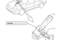 トヨタ プロナード、ハンドル操作ができない 画像
