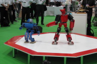 ［ロボテク］普段見ることができない貴重なロボットを展示 画像