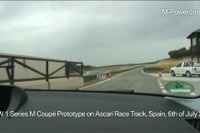 ［動画］BMW 1シリーズMクーペ…テスト映像 画像