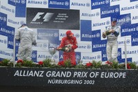 【F1ヨーロッパGP決勝】ウィリアムズが1-2フィニッシュ 画像