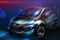 【パリモーターショー10】ヒュンダイから小型MPV、ix20…ボクシーなミニバンと決別 画像