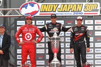 【IRLインディジャパン】フェンスに登ったカストロネベス 画像