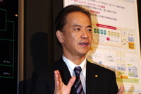 トヨタ友山常務役員、スマートセンターで「CO2は75%減めざす」 画像
