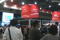 【CEATEC 10】NTTドコモの「Galaxy Tab」に人だかり 画像