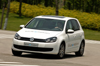 VW ゴルフEV を日本初公開---はままつ次世代環境車社会実験 画像