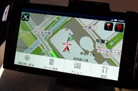 【CEATEC 10】既存のナビ市場に影響を与えることはない 画像