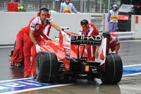 【F1日本GP】予選は大雨のため順延 画像