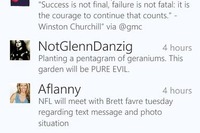 Windows Phone 7向けTwitter公式ソフトが公開 画像