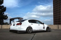 【SEMA10】迫力のリアウイング---レクサス GS ハイブリッド 画像