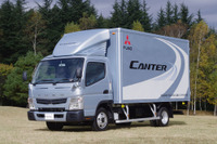 【三菱ふそう キャンター 新型】「乗用車感覚で乗れる」がキーワード 画像