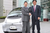 三菱自動車、シンガポールでEV普及に協力…i-MiEV25台を供給 画像