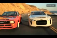 アウディ クワトロコンセプト、名車と対面 ［動画］ 画像