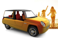 【ジュネーブモーターショー11】リンスピードのEV、竹製インテリア 画像