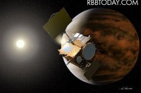 あかつき、金星軌道投入に失敗 画像