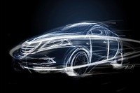 ランチア イプシロン 新型…ティーザースケッチ公開 画像