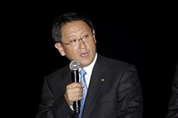 豊田トヨタ社長「安心はお母さんのおにぎり」 画像