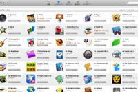 Mac App Store 初日のダウンロードが100万本以上に 画像