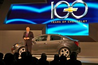 【デトロイトモーターショー11】シボレー、100周年を若さでアピール 画像
