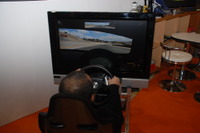 【東京オートサロン11】iRacingでプロドライバーとバトル! 画像