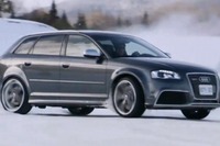 アウディ RS3…華麗な雪上ドリフト［動画］ 画像