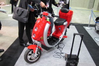 【オートモーティブ ワールド11】イタリアデザインの電動バイク、年間300台超が目標 画像
